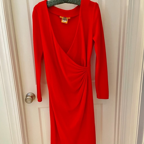 Tory Burch Mock Wrap Dress - Picture 1 of 13